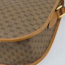 GUCCI Micro GG Supreme Shoulder Bag PVC Beige Gold 001 23 1036 Auth gh1782-16