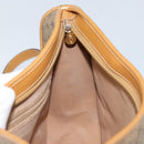 GUCCI Micro GG Supreme Shoulder Bag PVC Beige Gold 001 23 1036 Auth gh1782-20