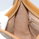 GUCCI Micro GG Supreme Shoulder Bag PVC Beige Gold 001 23 1036 Auth gh1782-21