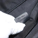 GUCCI GG Canvas Hand Bag Black Gold 000 0854 Auth gh1791-12