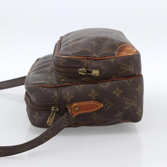 LOUIS VUITTON Monogram Nile Shoulder Bag M45244 LV Auth gh1792