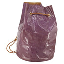 LOUIS VUITTON Vernis Morton Shoulder Bag Purple Viole M91083 LV Auth gh1793-1