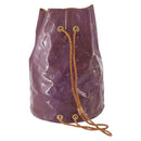 LOUIS VUITTON Vernis Morton Shoulder Bag Purple Viole M91083 LV Auth gh1793-2