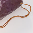 LOUIS VUITTON Vernis Morton Shoulder Bag Purple Viole M91083 LV Auth gh1793-7