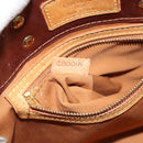 LOUIS VUITTON Monogram Vernis Reade PM Hand Bag Bronze M91146 LV Auth gh1794-12