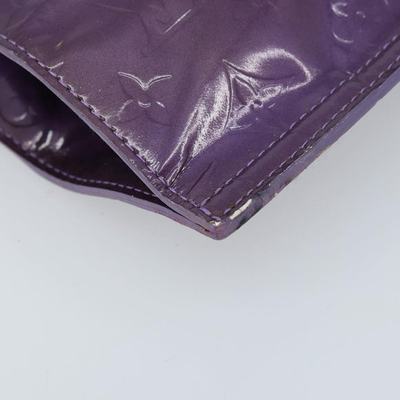 LOUIS VUITTON Monogram Vernis Stanton Tote Bag Purple Viole M91079 Auth gh1795