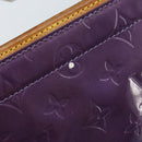 LOUIS VUITTON Monogram Vernis Stanton Tote Bag Purple Viole M91079 Auth gh1795-10