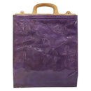 LOUIS VUITTON Monogram Vernis Stanton Tote Bag Purple Viole M91079 Auth gh1795-2