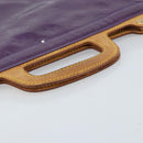 LOUIS VUITTON Monogram Vernis Stanton Tote Bag Purple Viole M91079 Auth gh1795-7