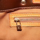 LOUIS VUITTON Monogram Vernis Reade PM Hand Bag Bronze M91146 LV Auth gh1803-22