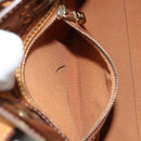 LOUIS VUITTON Monogram Vernis Reade PM Hand Bag Bronze M91146 LV Auth gh1803-11