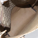 GUCCI GG Supreme Tote Bag PVC Beige Gold Auth gh1804-10