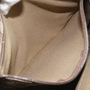GUCCI GG Supreme Tote Bag PVC Beige Gold Auth gh1804-24