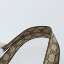 GUCCI GG Supreme Tote Bag PVC Beige Gold Auth gh1804-14