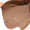 LOUIS VUITTON Monogram Vernis Reade PM Hand Bag Noisette M91334 LV Auth gh1805-11