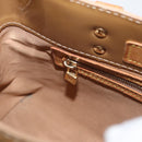 LOUIS VUITTON Monogram Vernis Reade PM Hand Bag Noisette M91334 LV Auth gh1805-12