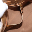 LOUIS VUITTON Monogram Vernis Reade PM Hand Bag Noisette M91334 LV Auth gh1805-24