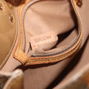 LOUIS VUITTON Monogram Vernis Reade PM Hand Bag Noisette M91334 LV Auth gh1805-25