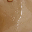 LOUIS VUITTON Monogram Vernis Reade PM Hand Bag Noisette M91334 LV Auth gh1805-2