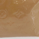 LOUIS VUITTON Monogram Vernis Reade PM Hand Bag Noisette M91334 LV Auth gh1805-4