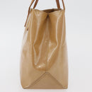 LOUIS VUITTON Monogram Vernis Reade PM Hand Bag Noisette M91334 LV Auth gh1805-7