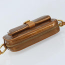 LOUIS VUITTON Monogram Vernis Christy MM Shoulder Bag Bronze M91109 Auth gh1807-6