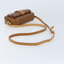 LOUIS VUITTON Monogram Vernis Christy MM Shoulder Bag Bronze M91109 Auth gh1807-7