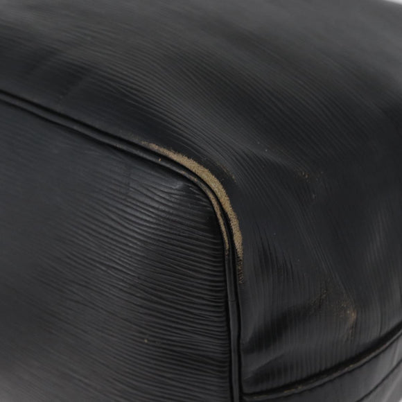 LOUIS VUITTON Epi Petit Noe Schultertasche Schwarz M44102 LV Auth gh1817