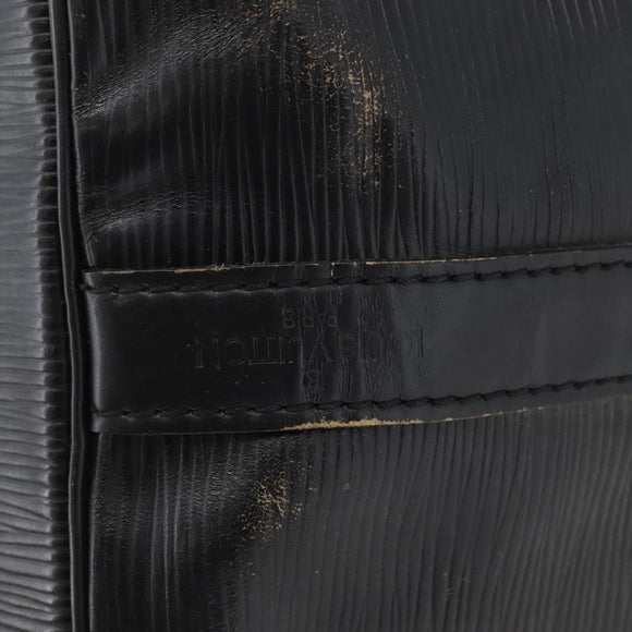 LOUIS VUITTON Epi Petit Noe Schultertasche Schwarz M44102 LV Auth gh1817