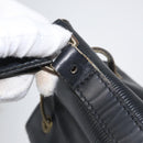 LOUIS VUITTON Epi Petit Noe Schultertasche Schwarz M44102 LV Auth gh1817-10
