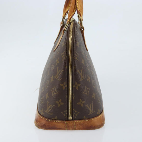 LOUIS VUITTON Monogram Alma Hand Bag M51130 LV Auth gh1819