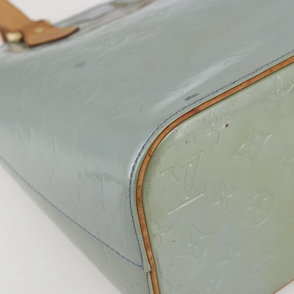 LOUIS VUITTON Monogram Vernis Houston Hand Bag Lavande M91218 LV Auth gh1820