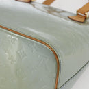 LOUIS VUITTON Monogram Vernis Houston Hand Bag Lavande M91218 LV Auth gh1820-12