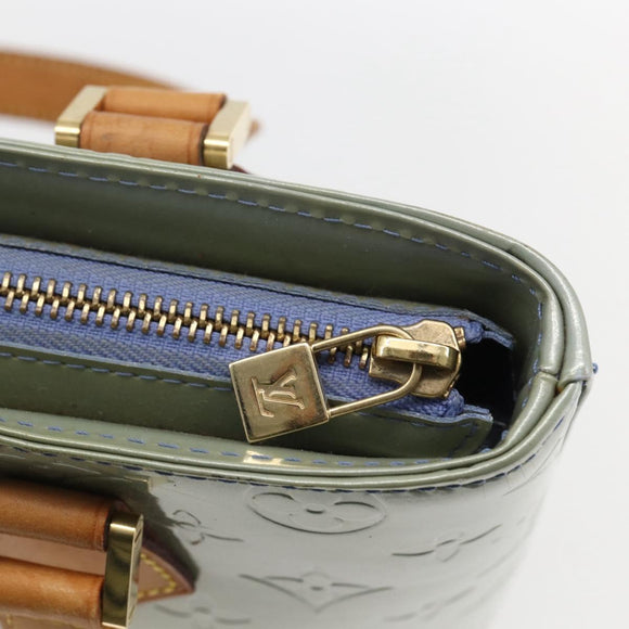 LOUIS VUITTON Monogram Vernis Houston Hand Bag Lavande M91218 LV Auth gh1820