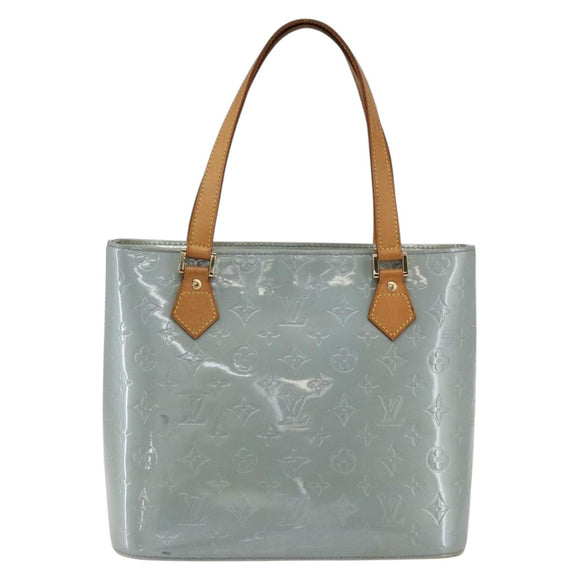 LOUIS VUITTON Monogram Vernis Houston Hand Bag Lavande M91218 LV Auth gh1820