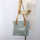 LOUIS VUITTON Monogram Vernis Houston Hand Bag Lavande M91218 LV Auth gh1820-24