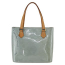 LOUIS VUITTON Monogram Vernis Houston Hand Bag Lavande M91218 LV Auth gh1820-3