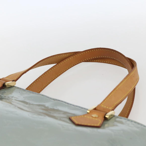 LOUIS VUITTON Monogram Vernis Houston Hand Bag Lavande M91218 LV Auth gh1820