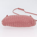 BOTTEGA VENETA INTRECCIATO Shoulder Bag Leather Pink 245354 Auth gh1823-5