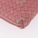BOTTEGA VENETA INTRECCIATO Shoulder Bag Leather Pink 245354 Auth gh1823-15