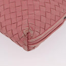BOTTEGA VENETA INTRECCIATO Shoulder Bag Leather Pink 245354 Auth gh1823-16