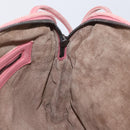 BOTTEGA VENETA INTRECCIATO Shoulder Bag Leather Pink 245354 Auth gh1823-19