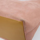 GUCCI Shoulder Bag Suede Pink Gold 001 3386 1705 Auth gh1825-12