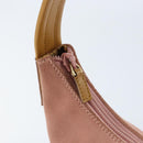 GUCCI Shoulder Bag Suede Pink Gold 001 3386 1705 Auth gh1825-15