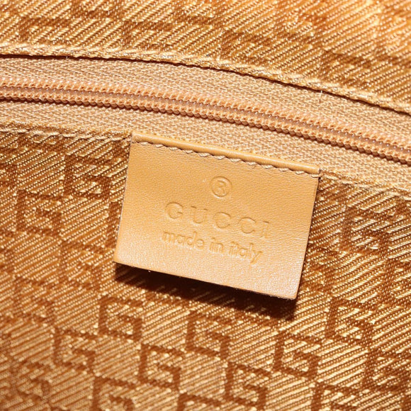 GUCCI Shoulder Bag Suede Pink Gold 001 3386 1705 Auth gh1825