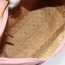 GUCCI Shoulder Bag Suede Pink Gold 001 3386 1705 Auth gh1825-17