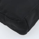 PRADA Shoulder Bag Nylon Black Silver Auth gh1829-13