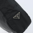 PRADA Shoulder Bag Nylon Black Silver Auth gh1829-14
