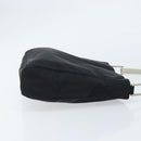 PRADA Shoulder Bag Nylon Black Silver Auth gh1829-4