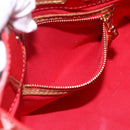LOUIS VUITTON Monogram Vernis Reade PM Hand Bag Red Rouge M91088 LV Auth gh1831-19